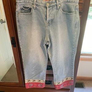 Women's London Jean Capris with button fly - size 10